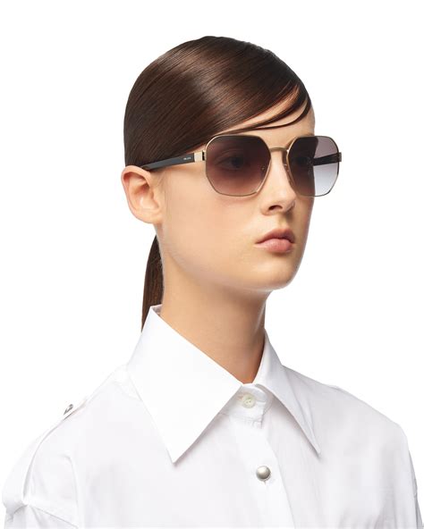 sunglasses prada st4 silver|Prada Sunglasses & Eyeglasses .